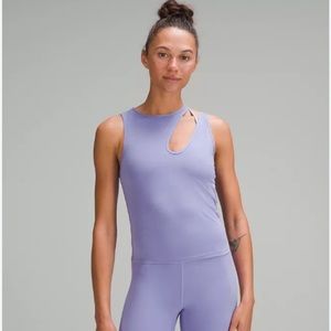NWT Lululemon Shoulder Cut Out Yoga Tank